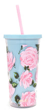 Load image into Gallery viewer, Floral Insulated Tumbler